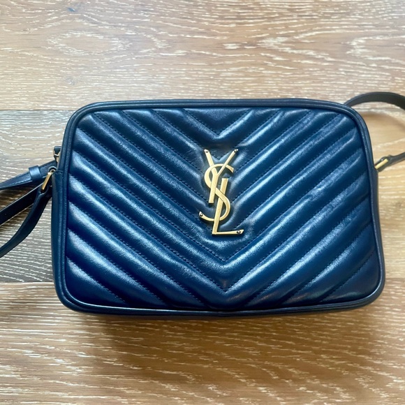 Saint Laurent Navy Camera Bag — like new! - Picture 5 of 6
